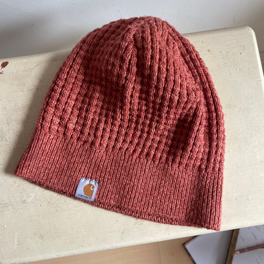 EUC Carhartt Pink Knit Beanie
